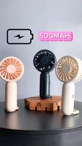 Avvic HF37 Kipas Angin Mini Portable Ezra Handheld Pocket Fan Rechargeable Handy Fan