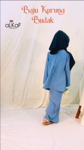 Baju Kurung budak raya Collection2025 New arrival Muslimah baju girls baju 1 to 12 years Ironless CEY fabric