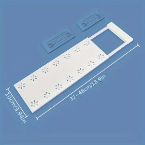 Multi Functional Non Perforated Storage Partition Suitable for Space Saving Storage Shelves in Cabinets Kitchens and Bathrooms