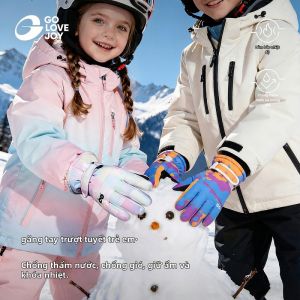 Golovejoy | Găng Tay Trượt Tuyết Chống Nước 5 Ngón