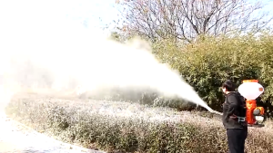 REAIM Knapsack Sprayer 2-stroke Gasoline Agriculture Sprayer Agriculture Spray 20 liters Tank capacity Sprayer Gardening Tool