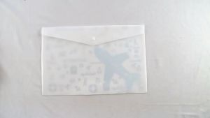 Map Plastik Kancing F4 TOMEX Smart Pocket Map Kancing Plastik Motif TRAVELOGUE