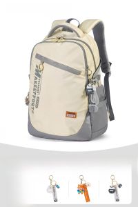 Zonu Large Capacity School Backpack for Junior And High School Students Boys And Girls Dual Shoulder Bag Anti-Exhaust Spine Protection