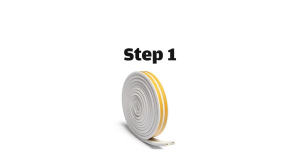 6M Self Adhesive Type D Doors Window Soundproof Seal Strip Foam Rubber for Window