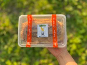 กล้วยแผ่น กล้วยแผ่นม้วน ขนาด 500 กรัม กล้วยพลังงานแสงอาทิตย์ ตากจากโดมพลังงานแสงอาทิตย์