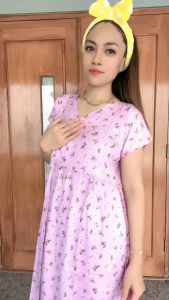Hinee | Aletha Homedress Daster Kimono Rayon Viscose Busui Bumil Friendly