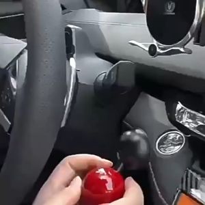 Nút Dán khởi Động Star Stop cho ô tô kiểu dáng SPORT Chất liệu Nhựa ABS