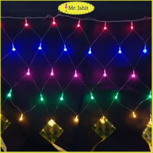 1.8m L5171 100L LED Ketupat Raya Netting Lights / Lampu Raya Ketupat