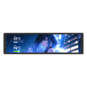 Jungle Leopard 9.16 Inch LCD HD DIY Secondary Screen 1920*480 Metal Case Mutiple Connection Methods