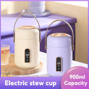 【Malaysia Ready Stock】Electric stew pot slow rice cooker multi-function portable kettle mini electric noodles bowl Porridge Soup Stew Baby Porridge Cooker Cooking Pot Malaysian plug