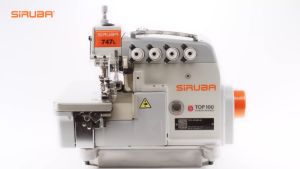 4-thread overlock machine is designed for overseaming and joining elastic or flexible materials. Used especially for sewing of underwear swimming suits T-shirts sweatshirts sportswear or terry cloth bed sheets. The machine applies 4-thread chainstitch