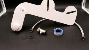 JoyLife Non-Electric Single Nozzle Adjustable Bidet Attachment Toilet System (Model: JTS-010)