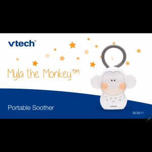 Vtech Myla the Monkey Portable Soother white noise baby sleep