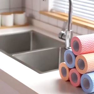 Tisu Dapur Kain Lap Dapur/Tugas berat serbaguna boleh diguna semula boleh dibasuh/Heavy Duty Multipurpose Reusable Washa