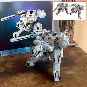 NEW 582PCS MOC Icons Series Metal Gear Rex Building Blocks Model DIY Assemble Bricks Mech Robotics Solid Creative Kids Toys Gift