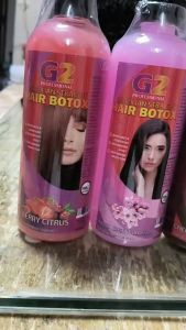 G2 Brazilian Hair Botox Treatment 1000ml - Anti-Frizz, Anti-Dandruff, and Color Protection - Smoothing Effect with Reduced Styling Time
