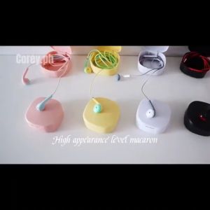 U19 U24 Wired Earphones in-Ear with Microphone Universal Game Earphone Music Headset 3.5mm Headphones