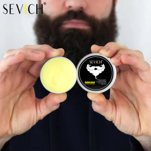 SEVICH Natural Beard Balm Wax for Men Moisturizing Smoothing Beard Styling Cream Beard Growth Oil Professional Beard Care