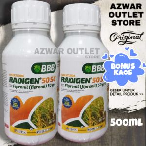Radigen 50SC 500ml | Fipronil racun hama wereng ulat kutu dan serangga untuk tanaman