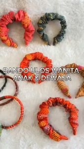 Bando Wanita Ulos: Aksesori Warna-warni yang Nyaman