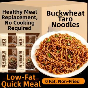 Zero-Fat Buckwheat and Konjac Noodles Non-fried Ready-to-serve Instant Noodles