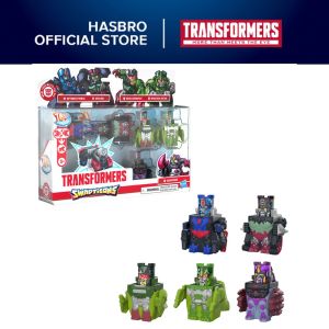 Transformers Swapticons Wild Jungle Mission 5-Pack of 2" Combining Mini Action Figures Robot Toys for Kids Ages 5+