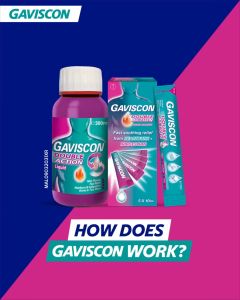 Gaviscon Liquid Sachets 10mL - Double Action / Original (24 packs)💪🏻