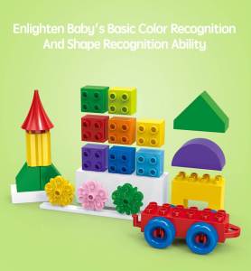 BanBao |Big Size |108 Classic Bricks and Ideas Construction Toy for Kids Girls & Boys 4+ Years Old My First Building Set