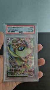 PSA 10 Celebi VMAX FULL ART #008 HOLO Chilling Reign - Sword and Shield English (2021) - Pokemon Card GRADED