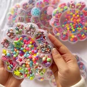 Mamibayi Diy Manik Manik Gelang Set Beads Diy Meronce Manik Manik Kerajinan Anak