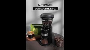 Máy xay hạt cà phê tự động tích hợp 34 chế độ xay. Thương hiệu Mỹ HiBREW cao cấp G3