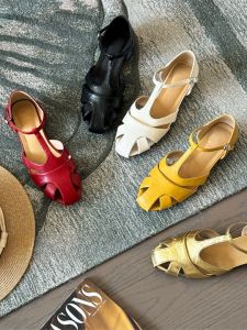 Summer Leather Sandals Fashion Comfortable Versatile