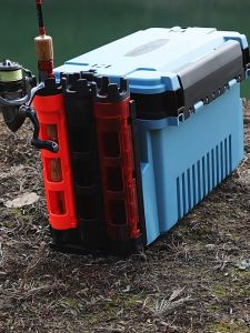 💯รองรับน้ำหนัก 200 kg💯กล่องตกปลา 2ชั้น กล่องใส่เหยื่อ ที่ทนทานทีพกพา กล่องใส่เหยื่อปลอม อเนกประสงค์สำหรับอุปกรณ์ตกปลาอุปกรณ์จัดที่เก็บอุปกรณ์ตกปลากำลังการผลิตสูงกันลื่น กล่องอเนกประสงค์ตกปลา แบบพกพา สามารถนั่งและยืนได้