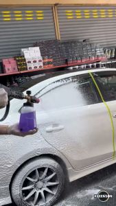 【Kleenson】CFB Ceramic High Foam Shampoo 4L | Dark Purple Snow Foam Car Shampoo | Ceramic Coating Shampoo
