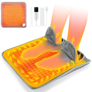 Electric Foot Heating Pad 9-Gear Heating Temperature USB Charging Feet Heater Warmer Pad Winter Warming Mat Improve Sleeping