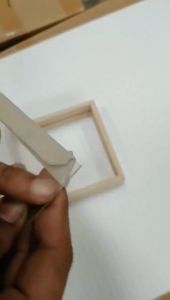 1Pc Creative Design Wooden Plant Specimen Frame & DIY Wall Art Glass Picture Frames for Home Desktop Decoration