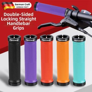Shock Absorbing Anti-slip Silicone Handlebar Grips for Mountain Bikes