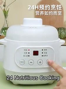 🔥READY STOCK🔥XIAOMI Electric Slow Cookers Electric cooker baby porridge can be stewed birds nest soup and porridge ceramic 电炖盅婴儿煲粥