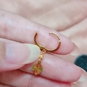JIN JING SUBANG CLIP GANTUNG EMAS 916 ORI 1.96G/2.43G