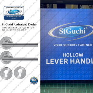 St Guchi Door Lock Lever Handle SGLHR-1046 Stainless Steel SUS304 Solid Heavy duty