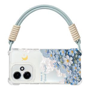 Sup&LV | Anti-Shock Protection Case for Honor 400 Transparent Soft Shell with斜挂绳