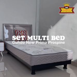 Set Multibed New Prima - 90/100/120/160/180/200 - Sandaran Prospine - Guhdo Springbed (Jogja)
