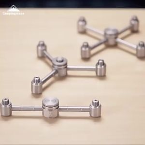 Campingmoon | Bộ Chuyển Đổi Bình Gas Hợp Kim Nhôm CAMPINGMOON Z34 Cho Cắm Trại Ngoài Trời - Bộ Chia 1 Ra 4 Đèn Khí Gas Cao Áp Công Cụ Chuyển Đổi Bằng Tay