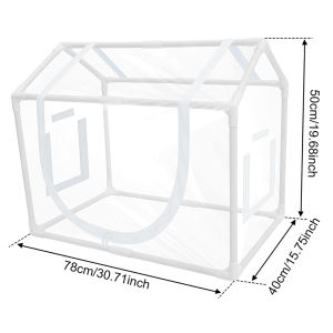 Greenhouse Plant Garden Tent PVC Cover Insect-Proof Bird Portable Winter Flower Warm Room Anti-uv Windproof Planting Greenhouse