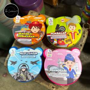 Souvenir ulang tahun / kotak makan murah / goodie bag lunch box tempat makan baby panda