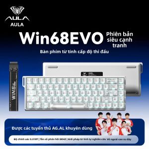 AULA | Bàn Phím Cơ Từ Tính WIN60/68HE Rapid Trigger 0.01mm 8000Hz