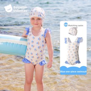 Usbettas | Sun Protection One-Piece Swimsuit Swimwear