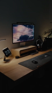 โคมไฟ Xiaomi Computer Monitor Light Bar ไม่มีแสงสะท้อนบนหน้าจอ | การหมุนด้วยแม่เหล็ก | รีโมทคอนโทรลไร้สาย 2.4 GHz