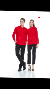 Kaos Polo Shirt Lengan Panjang Esperanza - TPJ CTN Merah Indonesia