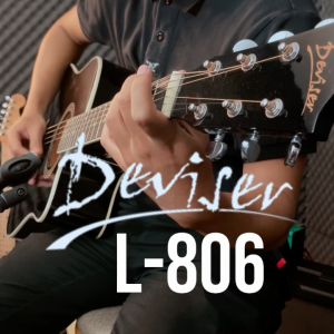 Deviser 41 inch Acoustic Guitar with Bag(L-806/L806)6 string acoustic guitar cutaway6 tali gitar (EBGDAE)
